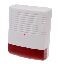 Compact Dummy Siren with Flashing LED