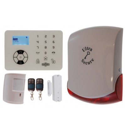 KP9 Bells Only Pet Friendly Wireless Burglar Alarm Kit C Pro