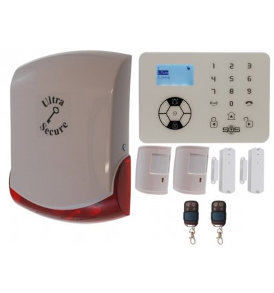 KP9 Bells Only Pet Friendly Wireless Burglar Alarm Kit D Pro