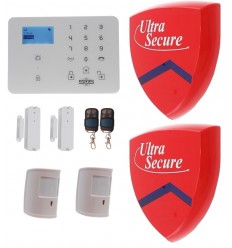 KP9 3G GSM Pet Friendly Alarm Kit F with 2 x Dummy Alarm Boxes