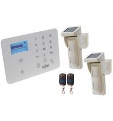 KP9 3G or GSM Alarm with 2 x Outdoor Pet Friendly PIR's