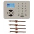 KP9 Siren Only Wireless Panic Alarm Kit B with Wristband Wireless Panic Buttons