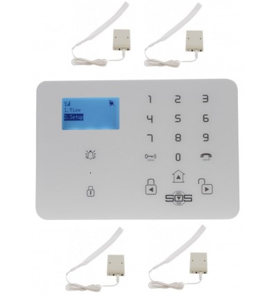 KP Wireless Water Alarm Kit 4