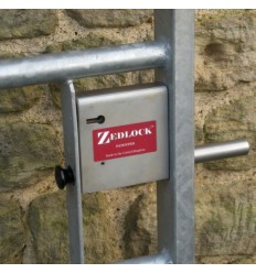 Zedlock Extra Secure Gate Lock for 25 mm Box Steel Gates 