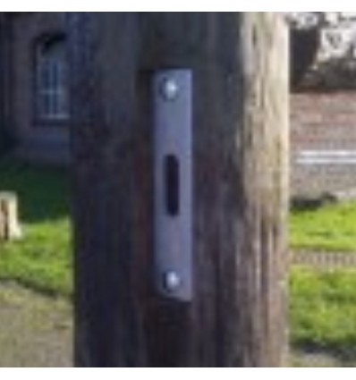 Slotted Plate for the Zedlock Secure Gate Locks