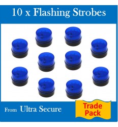 10 x Flashing Strobe Lights (trade pack)