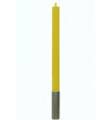 76 mm Yellow Removable Security Post & Chain Eyelet