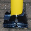 76 mm Diameter Fold Down Post (base side view)