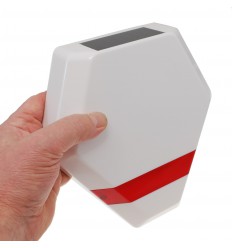 Compact Solar Powered Dummy Alarm Siren