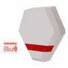 Compact Solar Powered Dummy Alarm Siren with Window Sticker