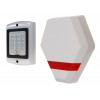 Compact Solar Powered Dummy Alarm Siren & Dummy Alarm Keypad.