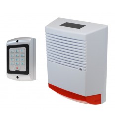 Large Solar Powered Dummy Alarm Siren & Dummy Alarm Keypad