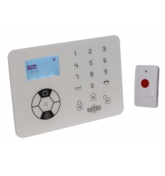 KP9 Siren Only Wireless 100 metre Panic Alarm with 1 x Wall Mounting Panic Button.