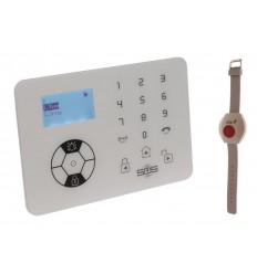 KP9 Siren Only Wireless Panic Alarmwith Wristband Wireless Panic Button