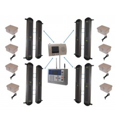 2B GSM Wireless Perimeter Alarm with KP GSM H/D Auto-Dialler & Beam Rechargable Power Packs