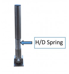 Bendy Fold Down Stainless Steel Parking Post 