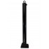 Black 76 mm Diameter Fold Down Parking Post. Integral Lock & Chain Eyelet (001-2970 K/D, 001-2980 K/A)