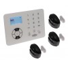 KP9 Bells Only Alarm with 3 x Outdoor Curtain PIR's.