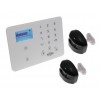 KP9 3G GSM Alarm with 2 x Outdoor Wireless Curtain PIR's