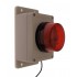 Buzzer & Red Flashing Strobe Assembly with 20 metres of Cable