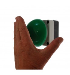 Large Water Proof Wired Green Button