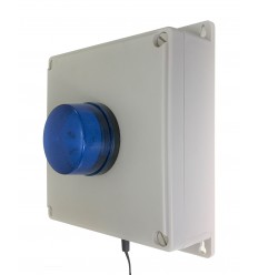 Flashing RED or Blue LED Mains Power Failure System