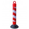 Plastic Bendy Bolt Down Bollard with Reflective Chevron Sticker (001-3430)