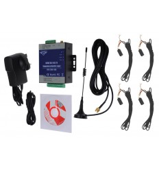 4 x channel 3G GSM Temperature Alarm with 5 metre Probes