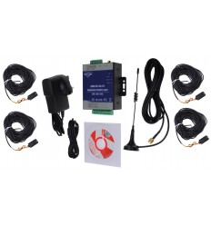 4 x channel 3G GSM Temperature Alarm with 20 metre Probes