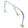 Galvanised Fold Down Hoop Barrier & Integral Lock