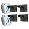 Protect 800 Driveway Alert System with 4 x PIR's (with multiple lens caps) & 2 x Receivers