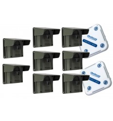 Protect-800 Long Range Wireless Driveway Alert Four PIR Kit