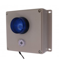 Wireless Lockdown Alarm Siren Control Panel with Adjustable Siren & Blue Flashing LED