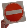 No Entry Logo Sign