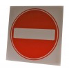 No Entry Logo Sign