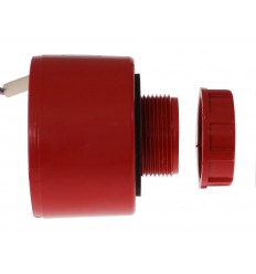 Red Adjustable IP65 Siren (Front Panel Mounting)