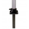Ground Spigot for the White Fold Down Parking Post with Ground Spigot