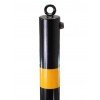 Eyelet for the Black & Yellow 76 mm Diameter Fold Down Parking Post with Ground Spigot