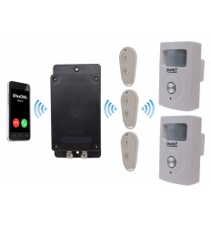 UltraDIAL Battery Covert 3G GSM Silent PIR Alarm with 2 x PIR's