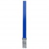 H/D Blue 100P Security Parking Posts & 2 x Ground Bases.