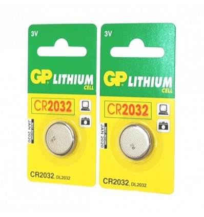 2 x 3v Coin Lithium Batteries