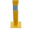 Bendy Fold Down Yellow Parking Post 