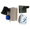 Protect-800 Driveway Alert with Loud Outdoor Siren Receiver & Indoor Receiver.