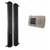 3B-100 Perimeter Alarm with Long Range (900 metre) Wireless Solar Beams & 4-channel Receiver