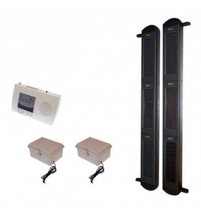 3B Solar Wireless Perimeter Alarm System with additional Power Packs