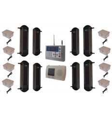 Comprehensive 1B Wireless Perimeter Alarm & H/D GSM Auto-Dialler & Power Packs