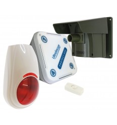 Protect 800 Driveway Alert System (with new multiple lens caps) with Wireless Siren