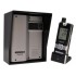 Wireless Gate & Door Intercom (UltraCom2 No Keypad) Silver & Black Hood 