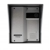 Caller Station for the Wireless Gate & Door Intercom (UltraCom2 No Keypad) Silver & Silver Hood 