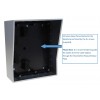 Silver Hood for the UltraCOM2 Intercom Caller Station 